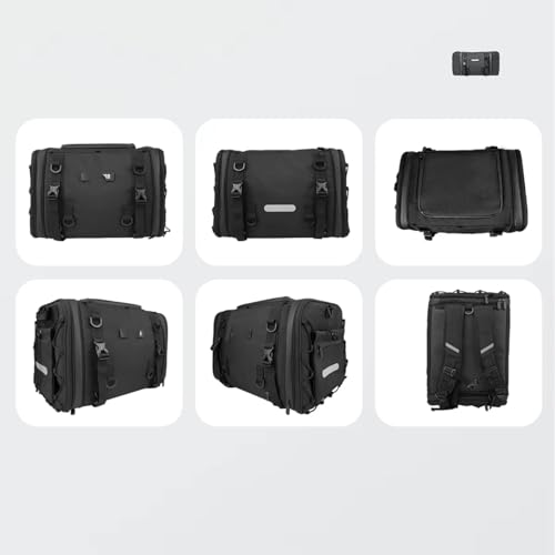 Bolsa de moto universal impermeable para equipaje lateral compatible con Benelli 6