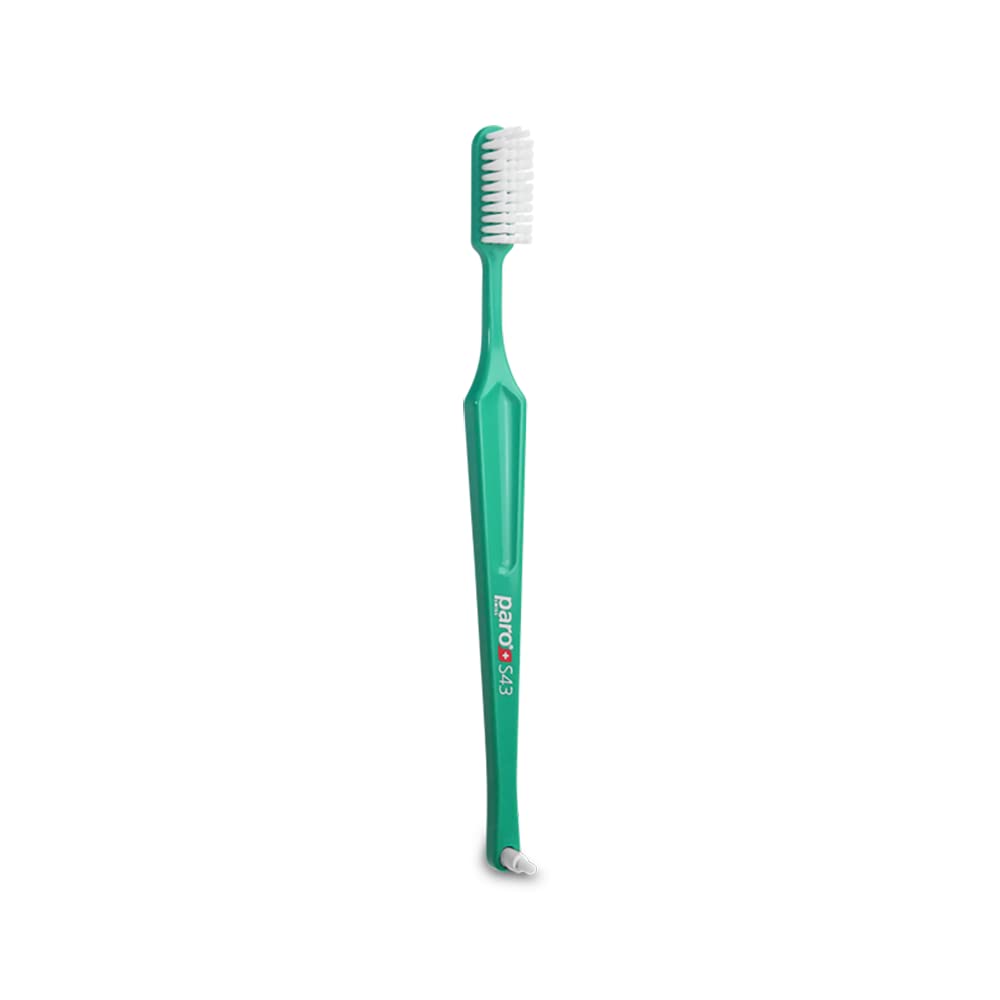 paro® S43, suave, 4 filas, con cepillo interespacial. Fabricado en Suiza