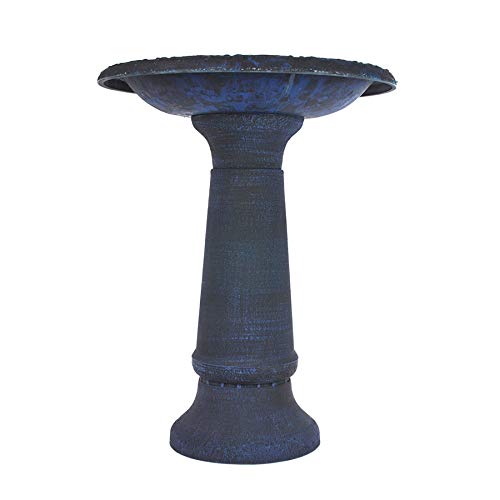 Everything Wildlife Blue Coniston Bird Bath & Tall Stem