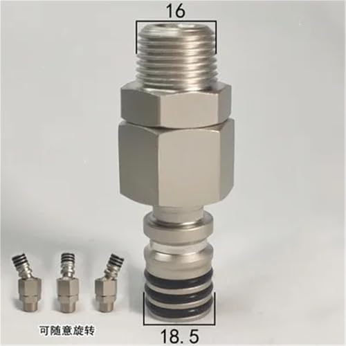 Connecteur rapide autobloquant pour gaz avec interrupteur SCRUBY - 3