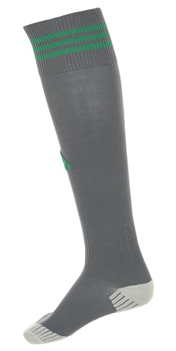 adidas AdiSock18 Soccer Sock MTFB2 Grey/Royal Blue Size 4 (9-10.5 shoe size)2