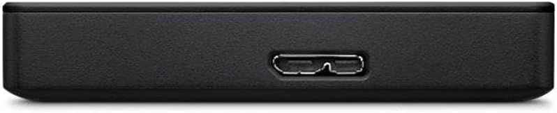 Seagate Portable Drive, 2TB, External Hard Drive, Dark Grey, for PC Laptop and Mac, 2 Year Rescue Services, (STGX2000400)