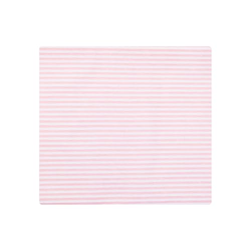 Image of Hudson Baby Infant Girls Cotton Flannel Receiving Blankets 4-Pack, Pink Mint Floral, One Size