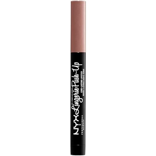 NYX PROFESSIONAL MAKEUP Lip Lingerie Push-Up Long Lasting Plumping Lipstick - Corset (Toffee Nude)