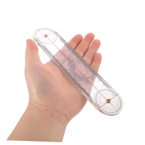 Goniómetro de acrílico para medición de ángulos 17 pulgadas miniatura 4