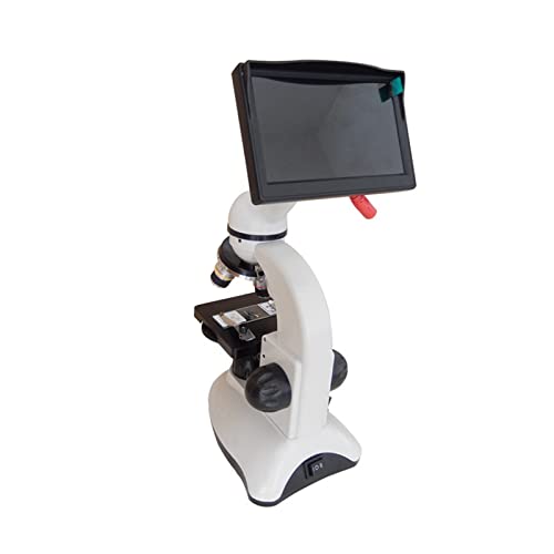 Microscopio digital biológico 640X con doble luz LED para análisis de esperma de cerdo