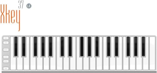 Image of Xkey 37 USB Limited Edition MIDI Keyboard - Apple-Style Ultra-Thin Aluminum Frame, 37 Full-Size Velocity-Sensitive Keys, Polyphonic Aftertouch, Simply Plug & Play (Xcable Not Included)