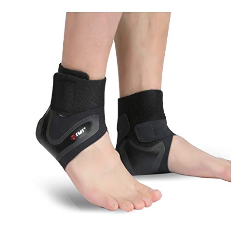 Ankle Brace for Men and Women Ankle Support Adjustable Plantar Fasciitis Compression Sleeve Sports Ankle Stabilizer Braces for Basketball Volleyball Sprains