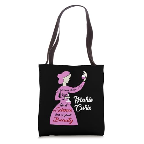 Marie Curie Science Chemistry, Women in Science Scientist Tote Bag