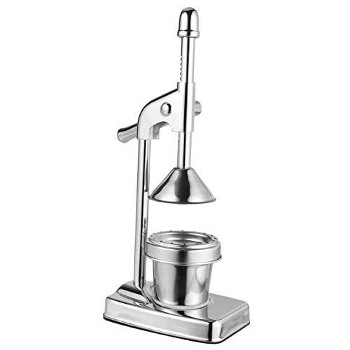 PRETYZOOM Stainless Steel Juicer Fruit Machine Vegetable Manual Press Juicer Easy Clean