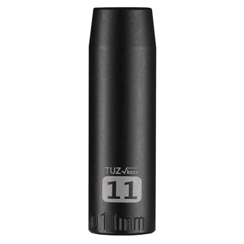 Image of 3 /8 inch Square Drive 11mm Metric Impact Socket,Hex Deep Socket Design,CR-MO Steel for Nut repair for Any Application