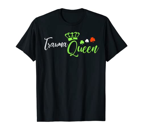 Camisa de enfermera para el día de San Patricio para mujer, divertida idea de regalo de trébol Camiseta