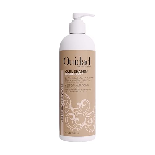 Ouidad Curl Shaper Double Duty Weightless Cleansing Conditioner, 16 Fl Oz, 94116