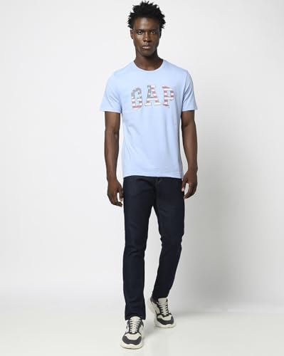 Image of Gap Men Slim Fit Short Sleeves Crew Neck T-Shirt