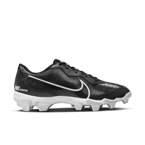 Nike Alpha Huarache Keystone Low Rubber Baseball Cleats SZ 11 Black | White