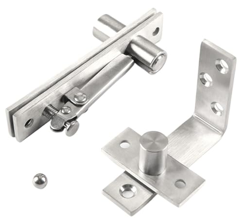 Pivot en acier inoxydable robuste pour porte lourde invisible - 2