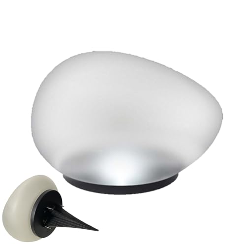 jardin LED - Lampe en forme de galets, changement de couleur à énergie solaire | Lanterne Pathway Patio Backyard Garden Landscape Éclairage extérieur...