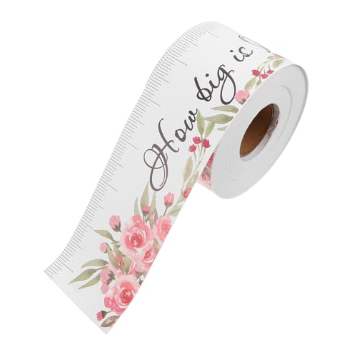WATIIFUFU Cinta Métrica para Shower de 150 Cm, Juego de Medición Precisa del Vientre para Fiesta de Niñas Recién Nacidas, Material Flexible y Suave, Adecuado para Juegos y Recuerdos