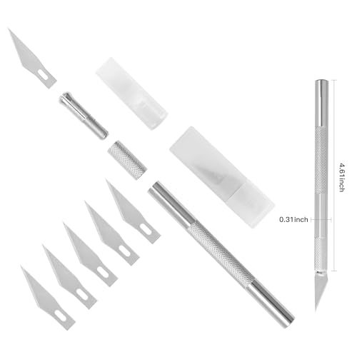 10-Piece Vinyl Wrap Tools Kit, Wallpaper Installation Tools with Smoother & Cutter, Replacement Blades, for Peel and Stick Wallpaper, Car Wrapping & Contact Paper - Image 6