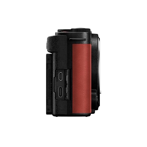 Image of LUMIX S9 Full Frame Camera with 20-60mm F3.5-5.6 L Mount Lens, Compact Mirrorless Camera for Content Creators with Real Time LUT, Open Gate and Easy Sharing of Photos & Video - DC-S9KR (Red)