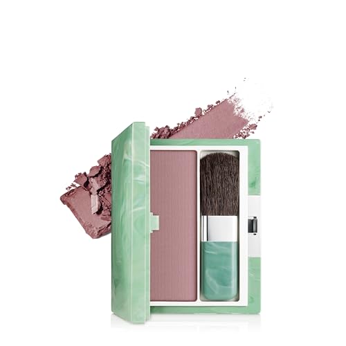 Clinique Soft-Pressed Powder Blusher Blush | Buildable Color + Natural Finish, 0.27 oz, Chestnut Blush