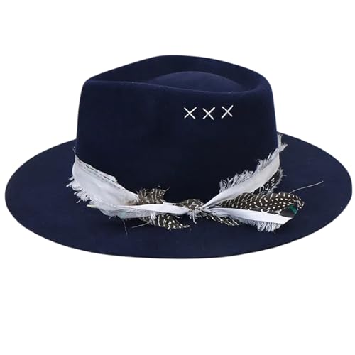Chapeau fedora en laine style gentleman idéal pour scènes et soirées