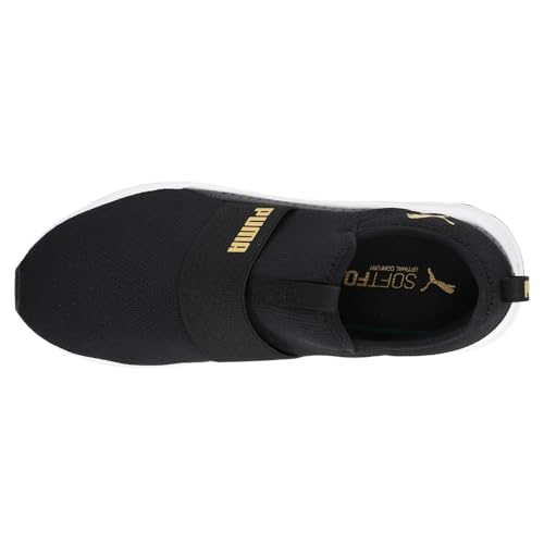 PUMA Womens Softride Sophia Slip On Running Sneakers Shoes - Black - Size 11 M4