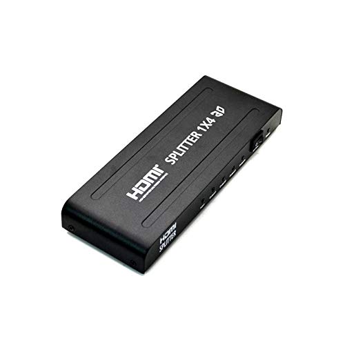 Splitter Hdmi Distribuidor 1x4 V 1.4 Full 3d 4k X 2k