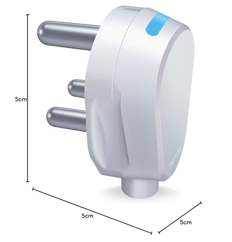 Image of Anchor by Panasonic Plug Top 16A, 3 Pin, with LED Indicator, ISI Certified, Ideal for ACs, Geysers, Fridges & More - White (Pack of 1)