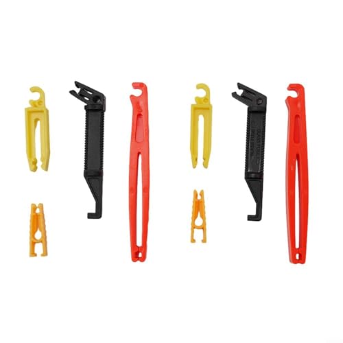 HanOaki Automobile Fuse Puller Tool, Essential For Car Fuse Extractor, Practical Plastic Clips, Automotive Blade Fuse Removal, 8Pc Set, Easy To Use, Material