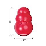 KONG, Hund, Hundespielzeug, Medium, Rot, 2 Stück