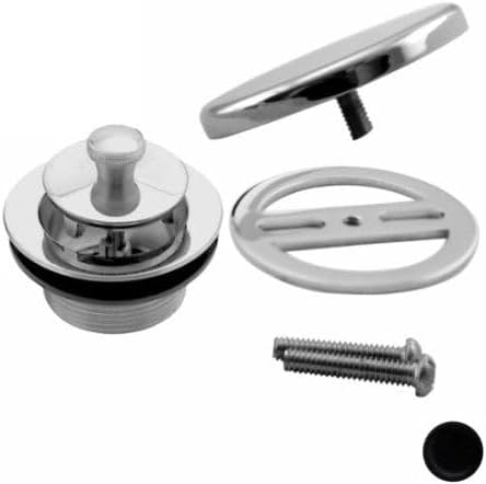 212 Main Twist and Close Trim Set with Hidden Overflow - Powder Coat Flat Black