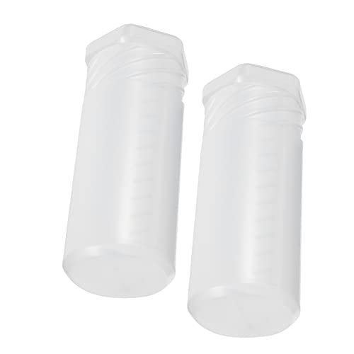 Artibetter 2Piezas Caja de Cepillo de Transparente Ajustable Soporte de Pincel de Viaje Protector de Brocha para Mantener Su Herramienta de Seca y Buen Estado