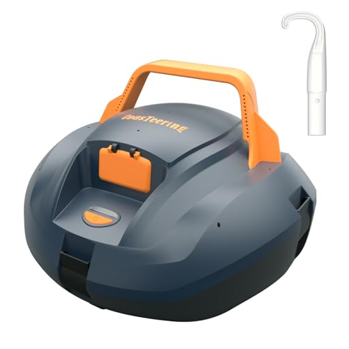 CoasTeering Robotic Pool Cleaner, Cordless Pool Vacuum Robot with 100...