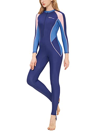 SEAUR Rash Guard Damen Lang UPF 50+ Ganzkörper Badeanzug Slim Fit...