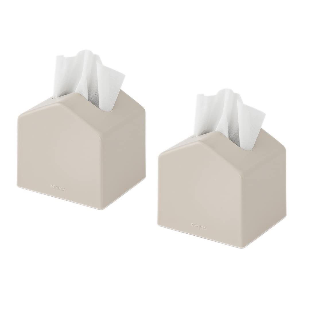 Amazon｜KEYUCA (ケユカ)Moi コンパクトティッシュケース 同色2個