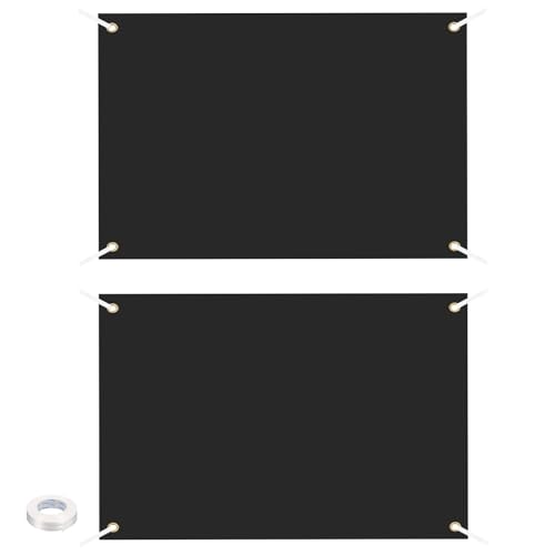 Bannière vierge en vinyle pour décorer un mur extérieur avec corde