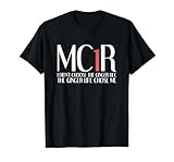 MC1R The Ginger Life Chose Me Funny Redhead T-Shirt, Men, Black, Small