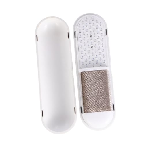 POPETPOP Pet Hair Brush Static Pet Cleaning Comb for Dogs Cats Comfortable Handle Effortless Grooming Massage Unique Magnetic Storage Design Elegant