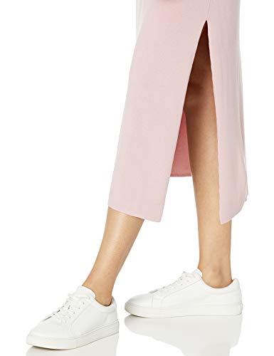 The Drop Women's Gabriela High-Neck Cut-In A-Line Side Slit Maxi Sweater Dress - Image 8