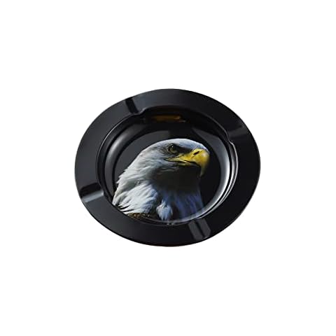 Eagle Metal Waterproof Ashtray for Home and Garden Cover