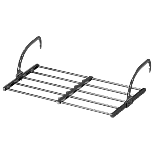 調節可能な吊り下げベッドラック、寮や寝室用の折りたたみ式収納オーガナイザー、安定した構造の拡張可能なフレームシェルフ、バルコニーランドリーエリアアパートクローゼット用の省スペースホルダー