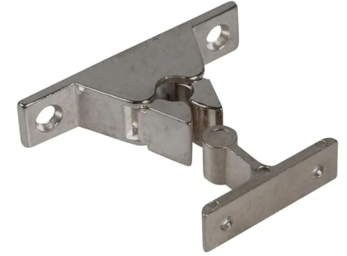 IBFM Support de porte avec mécanisme de serrage, distance par rapport au mur 35 mm, zamak chromé ; argent ; 1 pièce