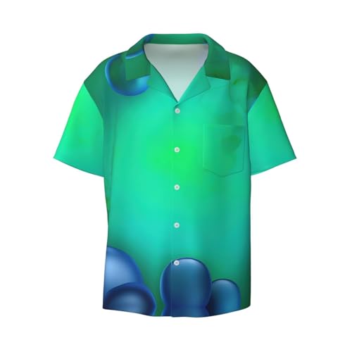 Chemise manches courtes homme coupe classique bleu sarcelle