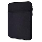 iPad Mini 7th 6th Sleeve 8.3 Inch, 8 Inch Tablet Sleeve Case for Amazon Fire HD 8/8 Plus, iPad Mini 5 4 3 7.9', Samsung Galaxy Tab A7 8.7'/A 8', 8 Inch Tab M9/M8 4th Tablet Pouch Bag, Black