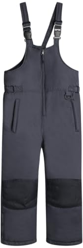 Image of CHEROKEE Boys & Girls Insulated Snow Bib Ski Pants (Toddler, Little and Big Kids)