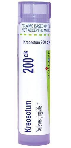Boiron Kreosotum 200Ck Homeopathic Medicine for Gingivitis - 80 Pellets