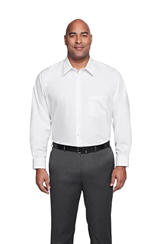 Image of Van Heusen Men's Big Fit Poplin Dress Shirt (Big & Tall)