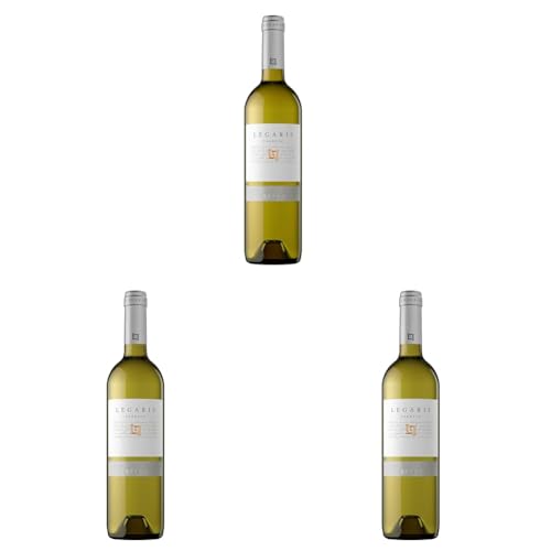 Legaris Verdejo - Vino blanco DO Rueda, 100% Verdejo - 75cl (Paquete de 3)