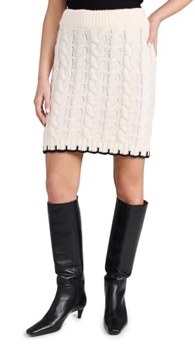 Little Lies Women's Cable Stitch Skirt